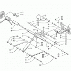 WILDCAT Rear suspension - rear arm assembly