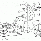 EXT EFI MOUNTAIN CAT Front frame, footrest, and guard assemblies
