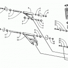THUNDERCAT MOUNTAIN CAT Front arms and shock absorber assembly