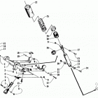 ZR 580 Rear suspension - front arm assemblies
