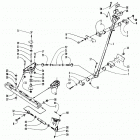 JAG DELUXE Tie rod  /  steering post assembly