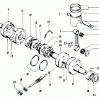 ZR 440 Поршень и коленвал