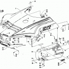 EXT 580 MOUNTAIN CAT Hood and side pods