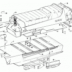 JAG AFS LT 1 SPEED Tunnel, gas tank and seat