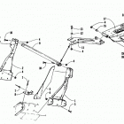 WILDCAT MOUNTAIN CAT Front suspension brackets & clutch shield