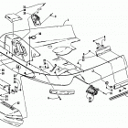 LYNX MOUNTAIN CAT Belly pan and nose cone assemblies