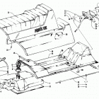 PANTHER Gas tank, seat, and taillight assemblies