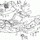 WILDCAT MOUNTAIN CAT Front frame, belly pan and footrest assembly