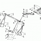 WILDCAT MOUNTAIN CAT Front suspension brackets & clutch shield