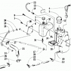 WILDCAT MOUNTAIN CAT EFI Coolant and oil tank assemblies