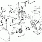 EL TIGRE EXT MOUNTAIN CAT Oil  /  water tank, carburetor, and silencer assemblies