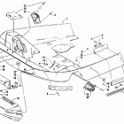 LYNX DELUXE Belly pan and nose cone assemblies