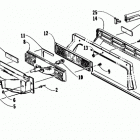 LYNX DELUXE Toolbox, taillight and rear bumper