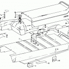 LYNX DELUXE Tunnel, gas tank and seat