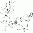 PROWLER TWO-UP Oil tank, carburetor, fuel pump and silencer