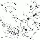 WILDCAT EFI MOUNTAIN CAT Instruments and wiring assemblies