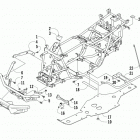 ATV 500  Red (US) Рама ,баипера и защита