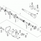 TRV 1000 XT L7e RED Трансмиссия