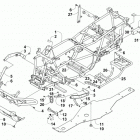 TRV 1000 XT L7e RED Рама ,баипера и защита