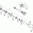 TRV 550 XT EPS L7E WHITE Трансмиссия