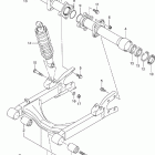 LT-A400F Eiger Auto 4WD Rear swingingarm