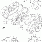 LT-A500F Vinson 4WD Крышки картера
