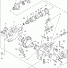 LT-A500F Vinson 4WD Final bevel gear (front) (model k2)