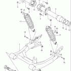 LT-A500F Vinson 4WD Rear swingingarm