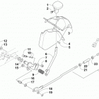 ATV 1000 MUD PRO LTD BLACK Рычаг переключения
