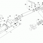 ATV 400 CR RED Воздухозаборник