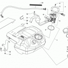 ATV XR 700 LTD BLACK Топливный бак