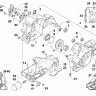 TRV 1000 XT EFT BLUE Блок цилиндров