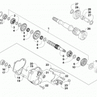 TRV 1000 XT ORANGE Трансмиссия
