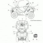 A15DAA57AJ/AH/EAK SPORTSMAN ACE 570 EFI Наклейки