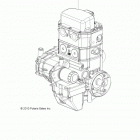 A15S6A76FA FOREST 800 6X6 Двигатель длинный блок