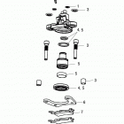 A15SDA57FH SPORTSMAN 570 EFI TOURING EU Brakes, brake caliper, rear