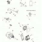 A15SUH57AH SPORTSMAN 570 EFI UTE HD Electrical, switches, sensors and ecm modules