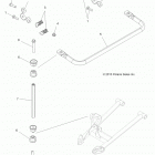 A15SVA85FD SCRAMBLER 850 EU Suspension, stabilizer bar