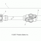 A15SWE57AA/AD SPORTSMAN 570 EFI X2 EPS Кардан передний