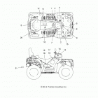 A15SYE85FS SPORTSMAN 850 TOURING SP EU Наклейки
