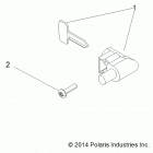 A15SYE85FS SPORTSMAN 850 TOURING SP EU Steering, lock