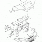 R15RMA57AA/AR/AZ/AC/LA/H57AR RGR 570 Body, hood, dash and grill