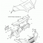 R15RMA57FA RGR 570 Body, hood, dash and grill