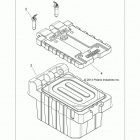 R15RTA/E87 RGR 900 XP ALL OPTIONS Body, cargo storage box