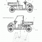 R15RTAD1AA/EA/ED1EA RANGER 1000 DIESEL Наклейки