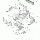 R15RTAD1AA/EA/ED1EA RANGER 1000 DIESEL Body, floor and fenders