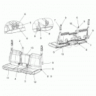 R15RTAD1AA/EA/ED1EA RANGER 1000 DIESEL Body, seat and base