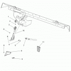 R15RTAD1AA/EA/ED1EA RANGER 1000 DIESEL Селектор передачи