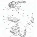 R15RTAD1AA/EA/ED1EA RANGER 1000 DIESEL Engine, air intake