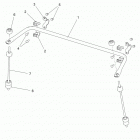 R15RUAD1AA RANGER 1000 DIESEL CREW Suspension, rear stabilizer bar